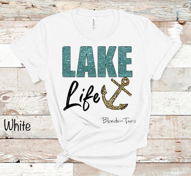 Lake Life w/ Leopard Anchor