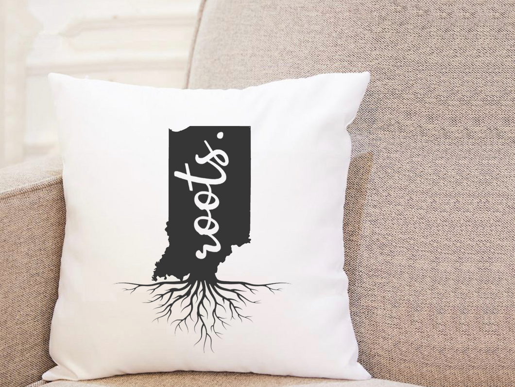 State Roots - Indiana - Pillow