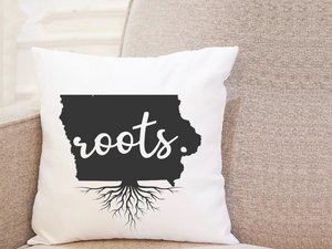 State Roots - Iowa - Pillow