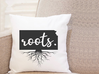 State Roots - Kansas - Pillow