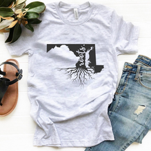 Load image into Gallery viewer, State Roots [H-M] - Ash Grey Tee
