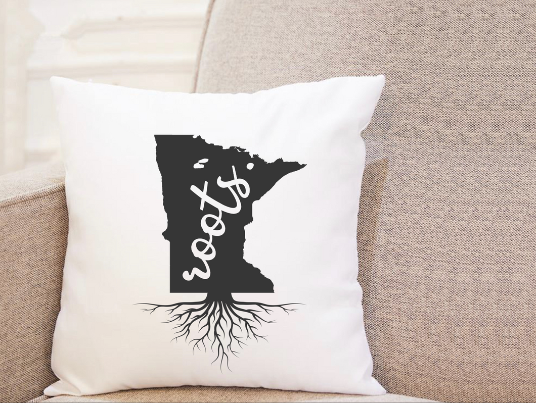 State Roots - Minnesota - Pillow