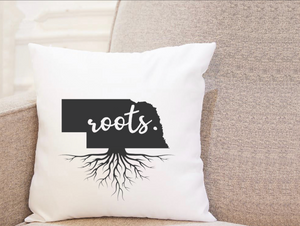 State Roots - Nebraska - Pillow