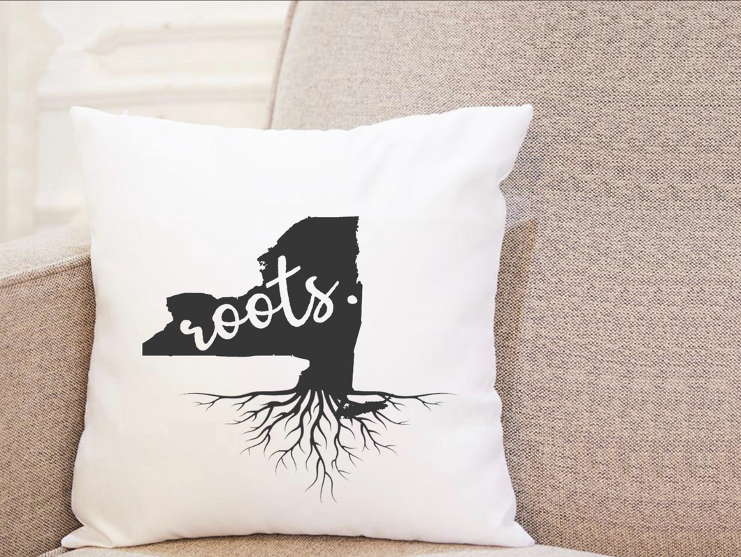 State Roots - New York - Pillow