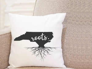 State Roots - North Carolina - Pillow