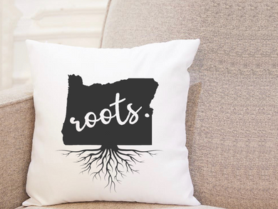 State Roots - Oregon - Pillow
