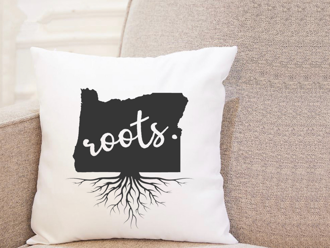 State Roots - Oregon - Pillow