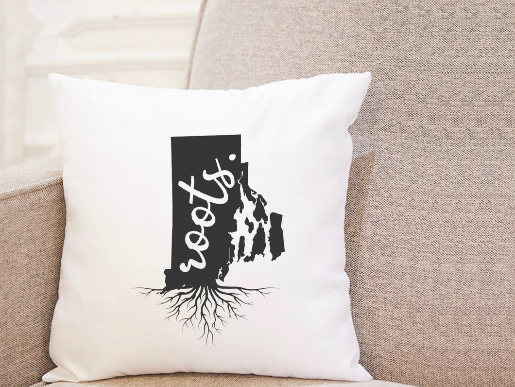 State Roots - Rhode Island - Pillow