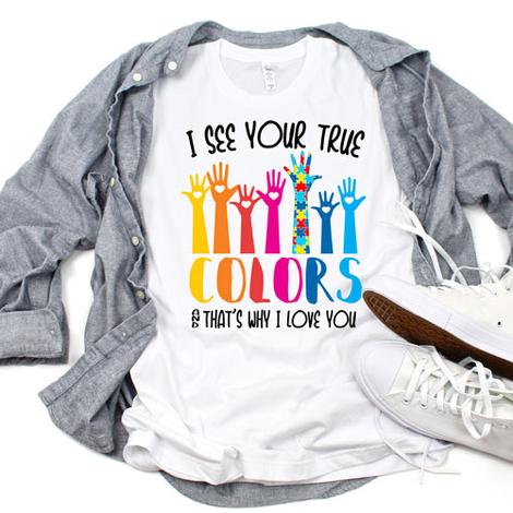Autism - I See Your True Colors (Multi Hands)