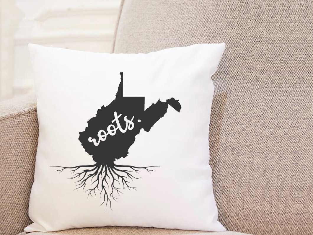 State Roots - West Virginia - Pillow